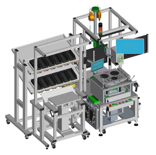 智能潔淨型手動裝配工作站組件